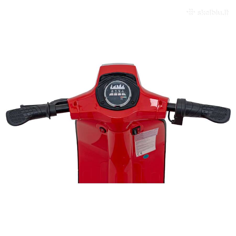 Vaikiškas elektrinis motoroleris ,Vespa retro'' - nuotraukos Nr. 10