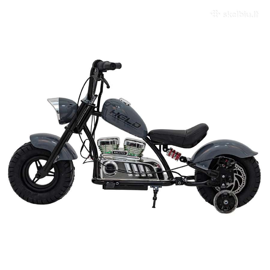 Elektrinis motociklas Chopper Warrior 350w - nuotraukos Nr. 2