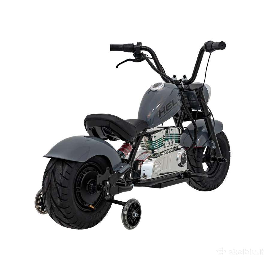 Elektrinis motociklas Chopper Warrior 350w - nuotraukos Nr. 3