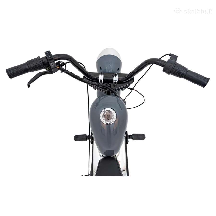 Elektrinis motociklas Chopper Warrior 350w - nuotraukos Nr. 5