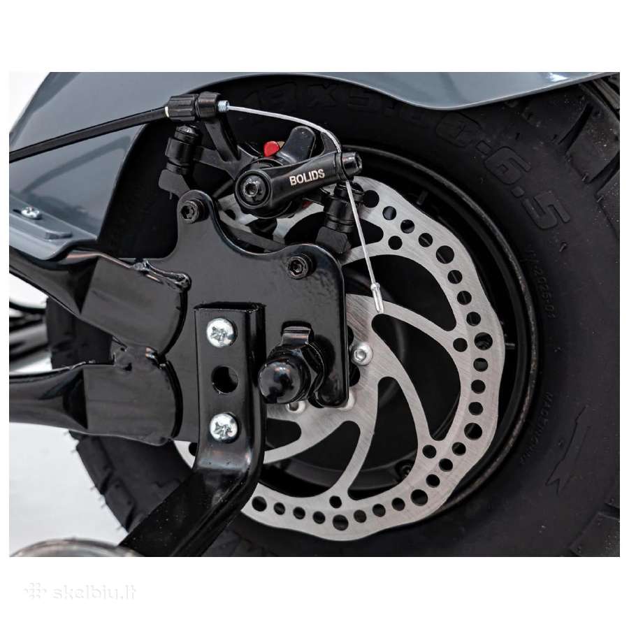 Elektrinis motociklas Chopper Warrior 350w - nuotraukos Nr. 6