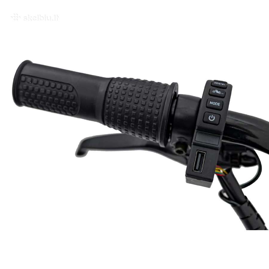 Elektrinis motociklas Chopper Warrior 350w - nuotraukos Nr. 16