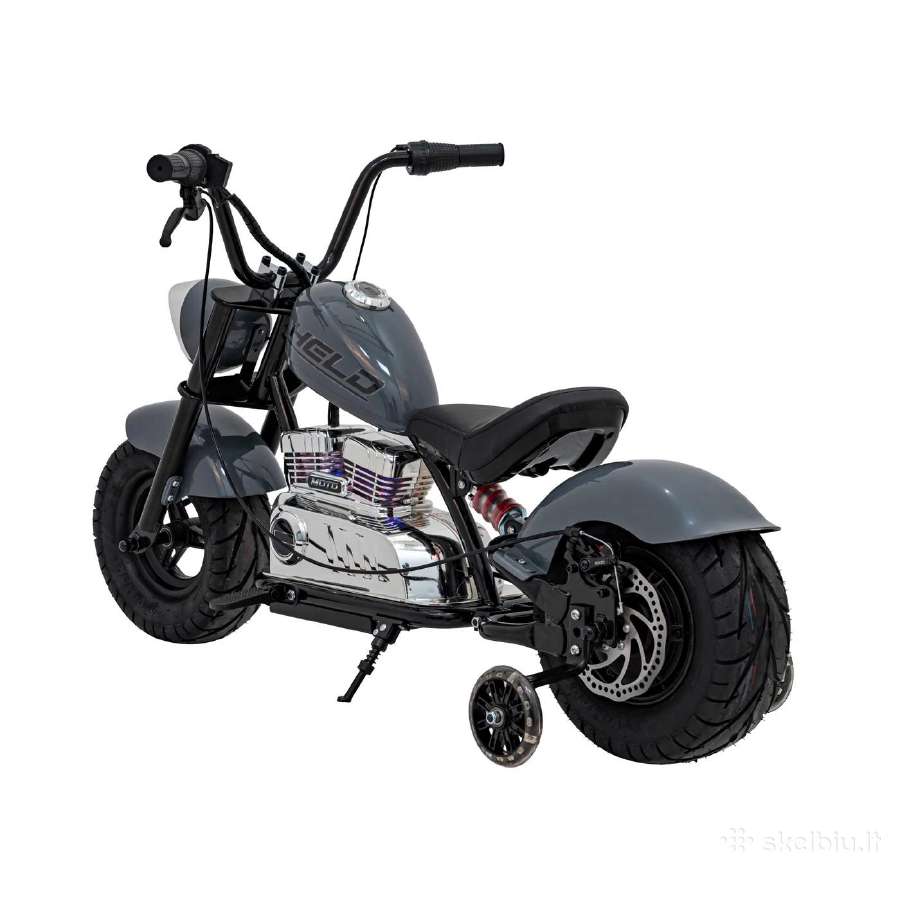 Elektrinis motociklas Chopper Warrior 350w - nuotraukos Nr. 21