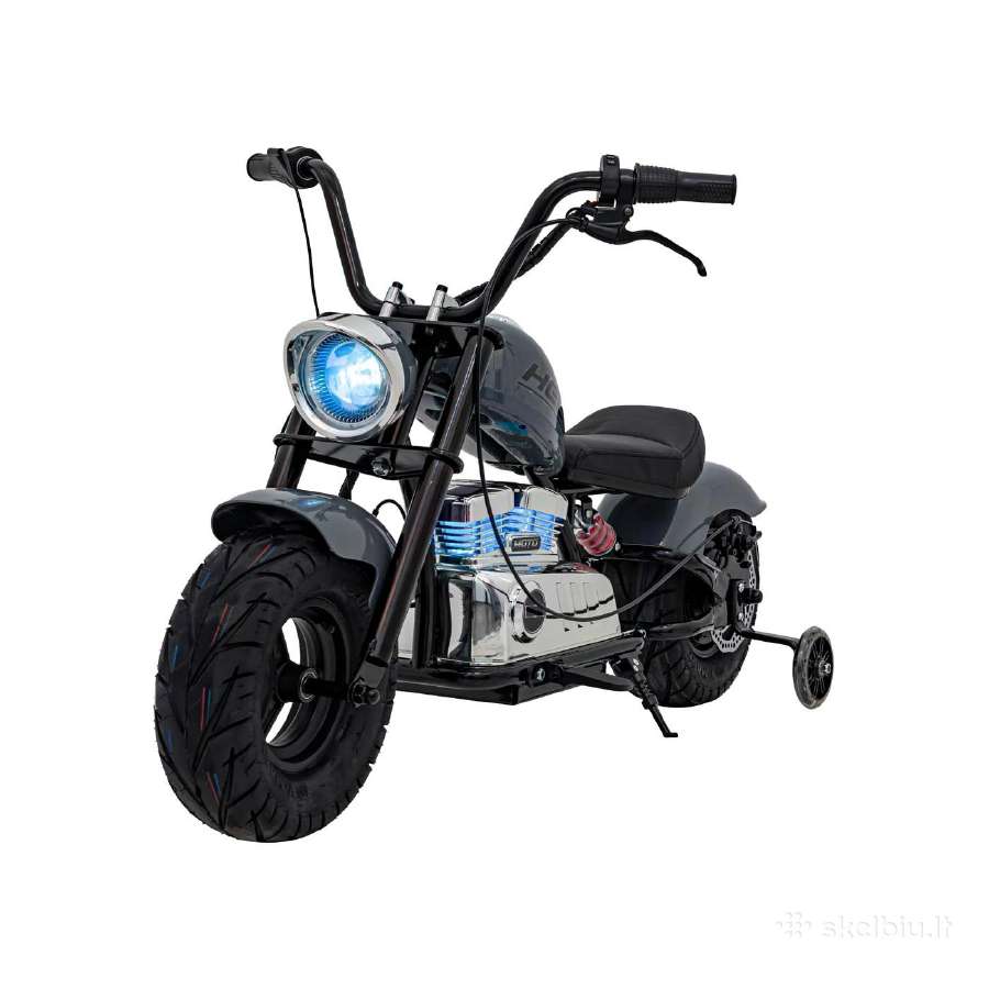 Elektrinis motociklas Chopper Warrior 350w - nuotraukos Nr. 22