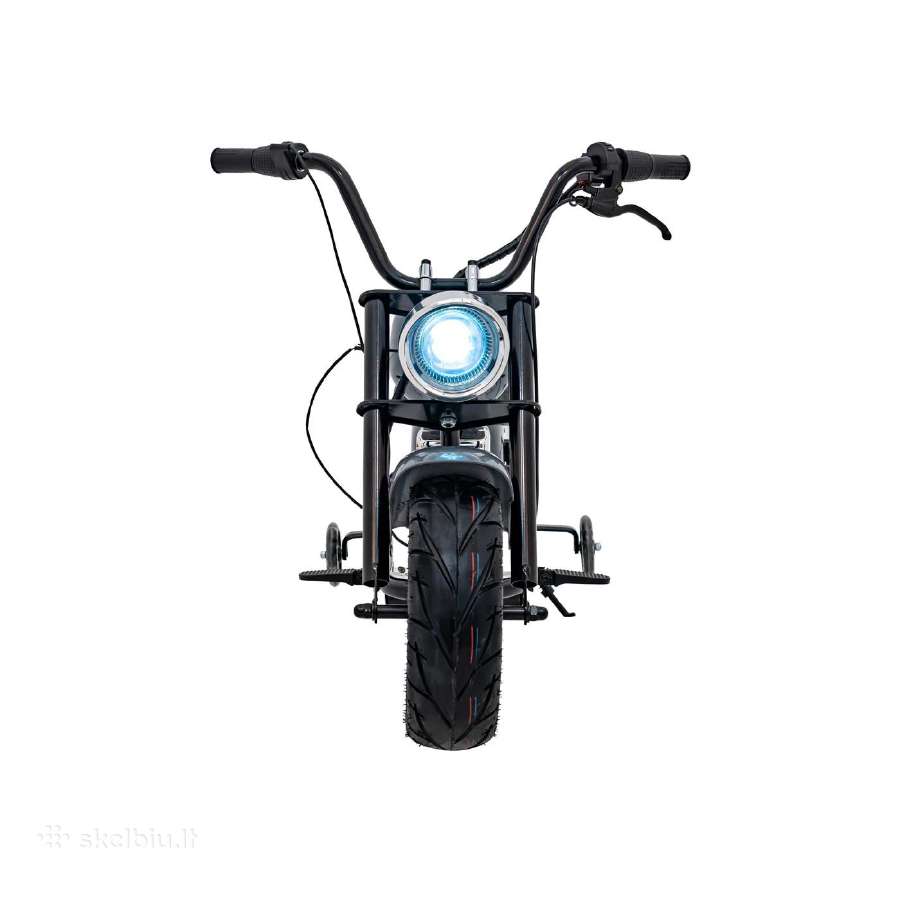 Elektrinis motociklas Chopper Warrior 350w - nuotraukos Nr. 23