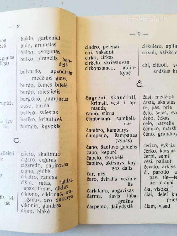 "Esperantiškas žodinėlis" 1922m. - nuotraukos Nr. 2
