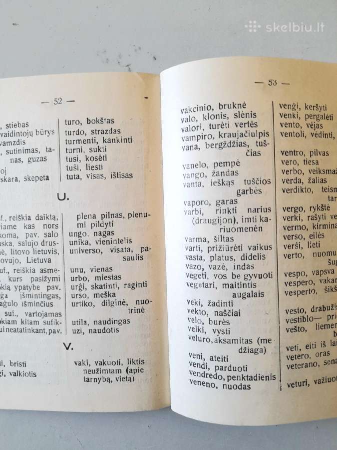 "Esperantiškas žodinėlis" 1922m. - nuotraukos Nr. 3