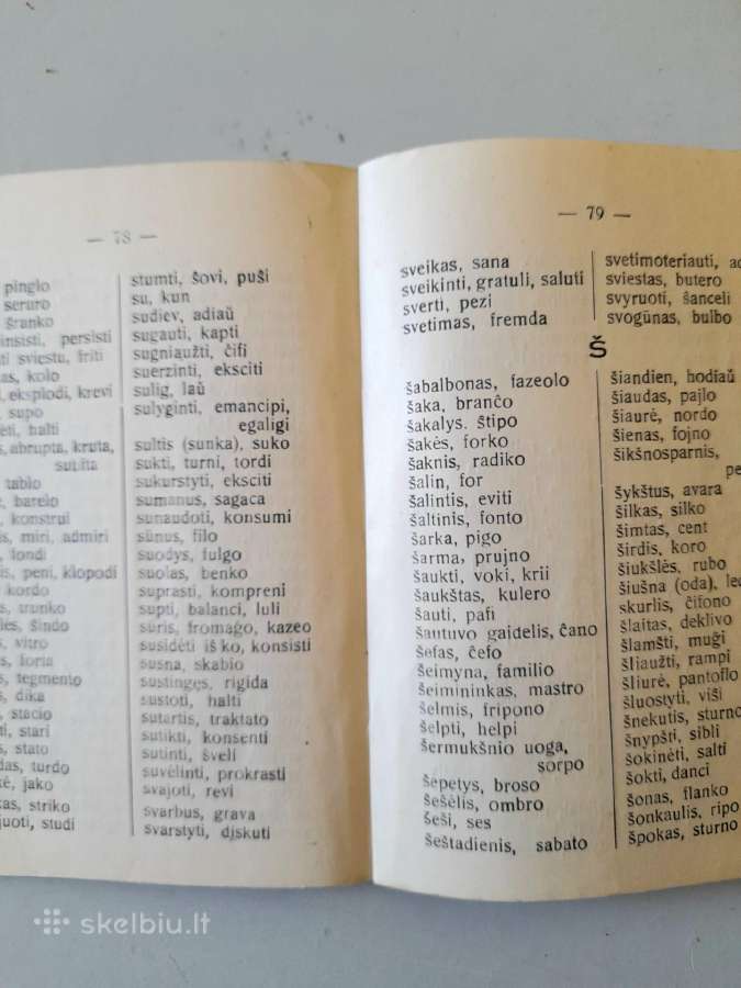 "Esperantiškas žodinėlis" 1922m. - nuotraukos Nr. 4