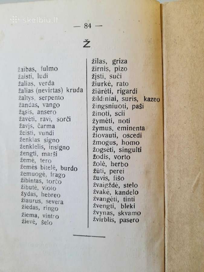 "Esperantiškas žodinėlis" 1922m. - nuotraukos Nr. 5