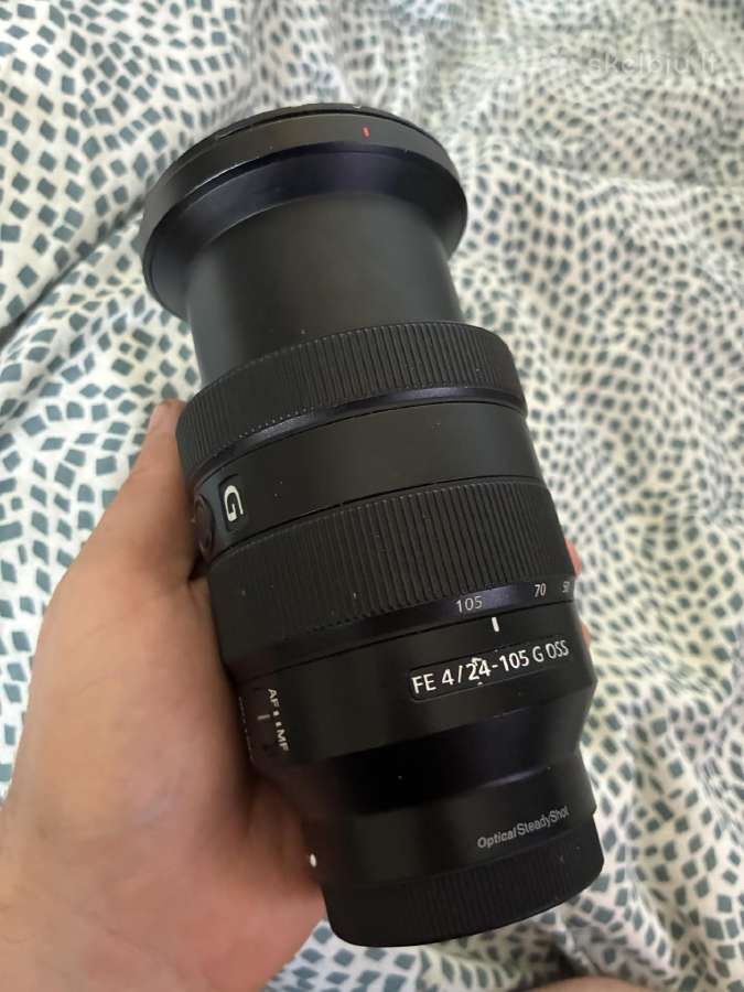 Parduodu Sony Fe 24-105mm F4 G Oss objektyvą. - nuotraukos Nr. 3