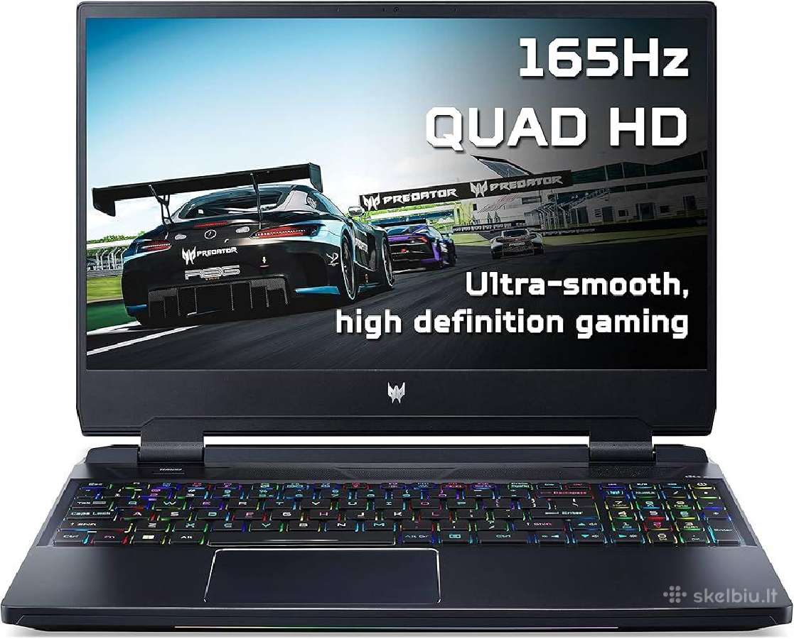 Acer Predator Qhd 165hz Intel i7 Rtx3080 Ram16gb - nuotraukos Nr. 2
