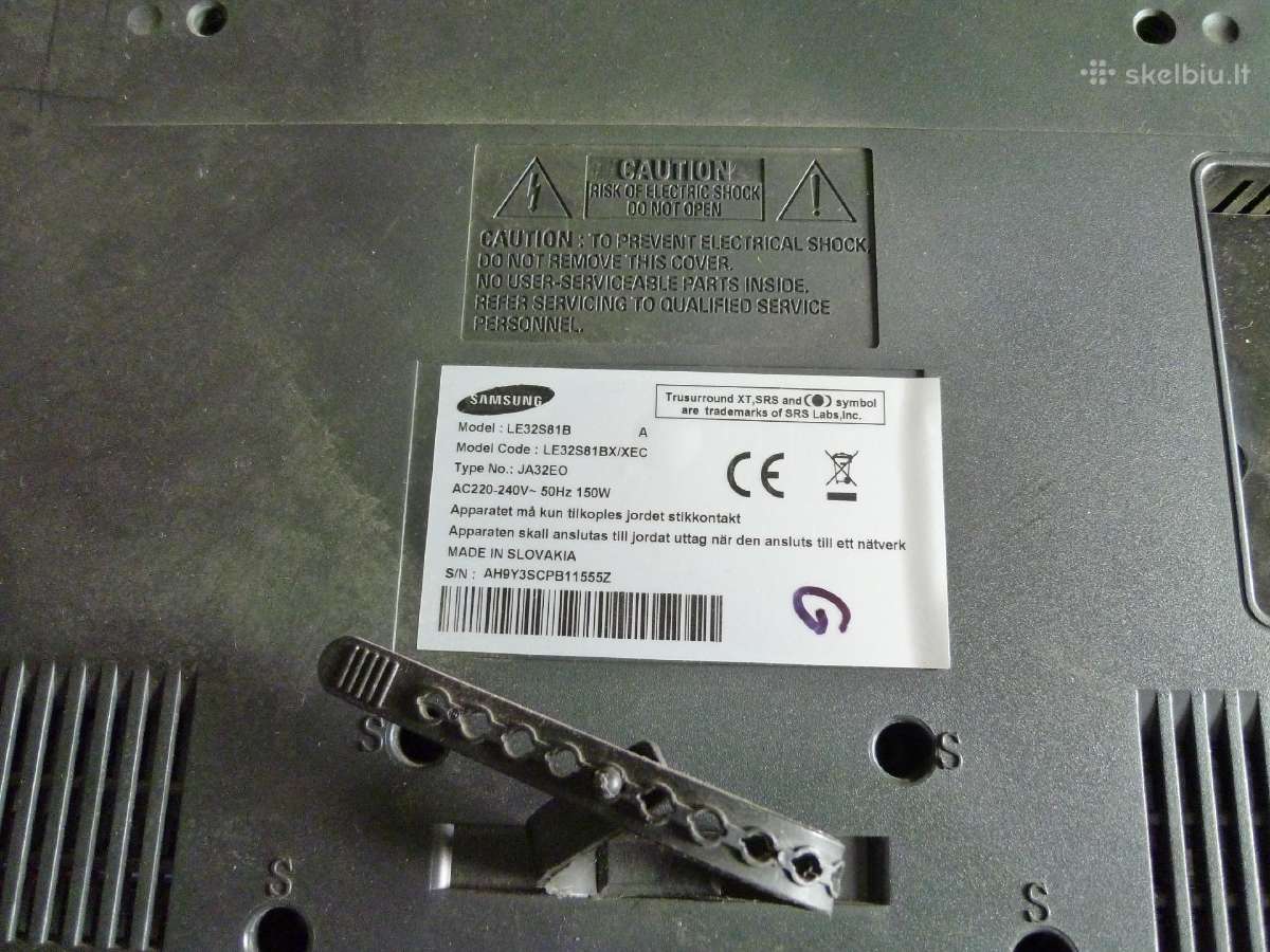 Samsung Le32s81bx/xec ,LG 65uf850v-zb - nuotraukos Nr. 2
