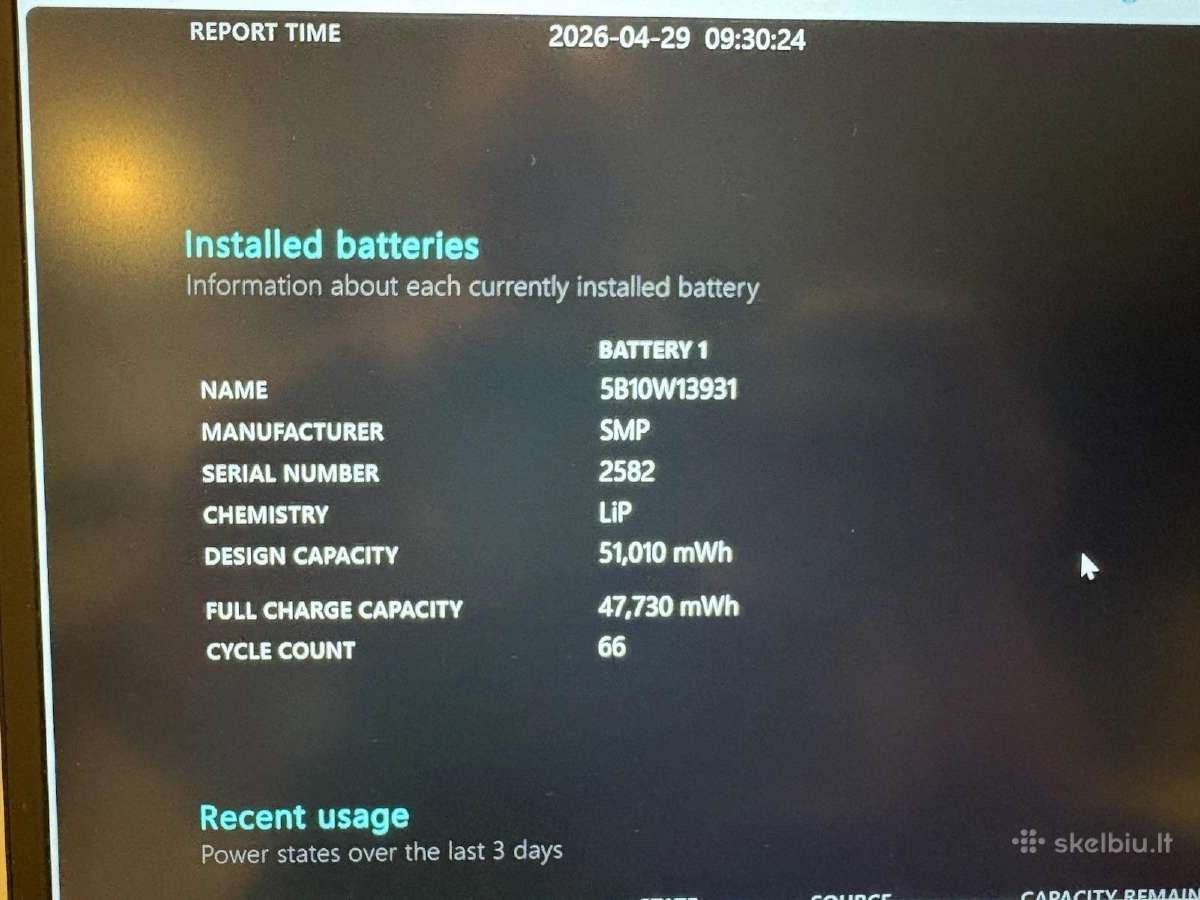 Lenovo Thinkpad X1 Carbon Gen8 - nuotraukos Nr. 10