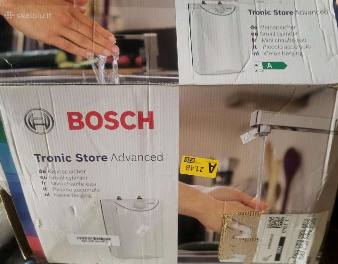 Naujas vamdens šildytuvas Bosch - nuotraukos Nr. 3