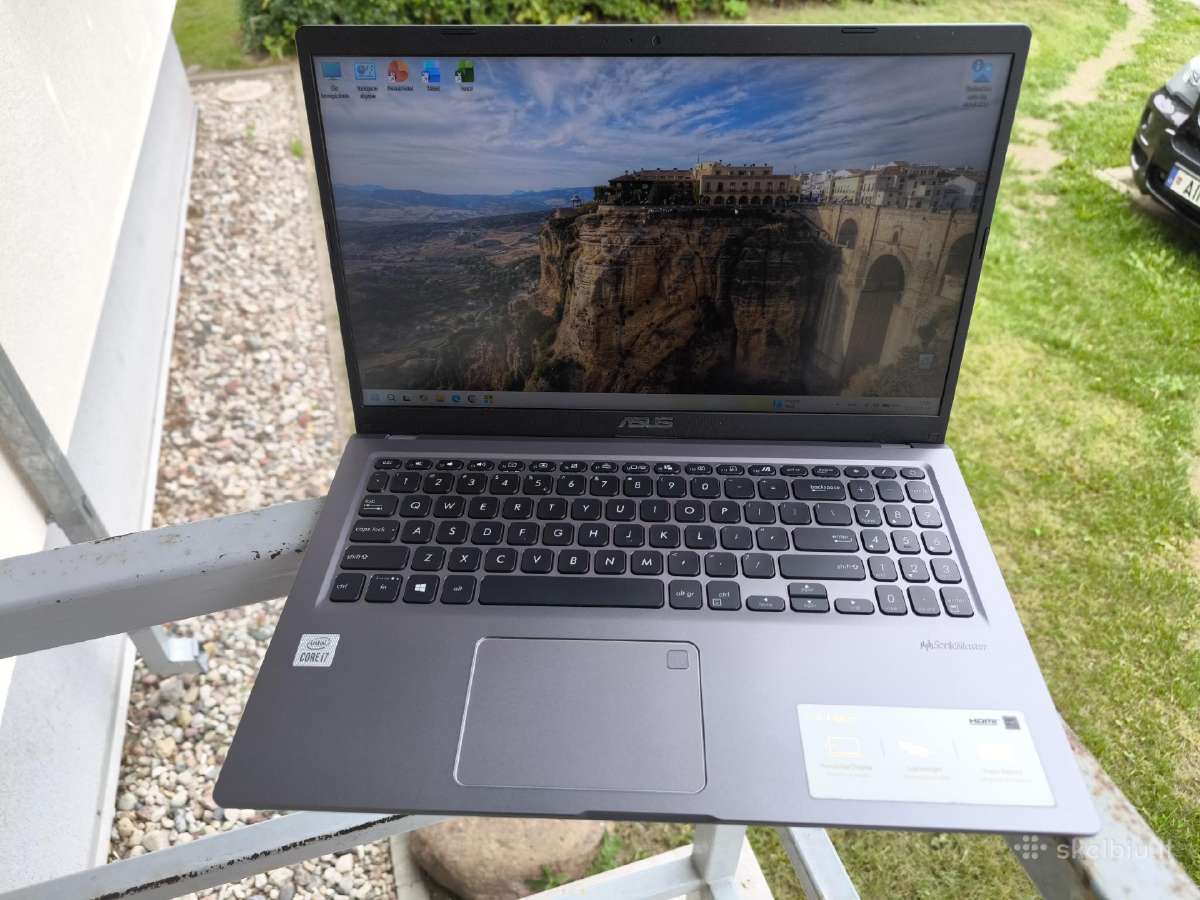 Asus i7 10th/12gb/15,6"ips/SSD nvme/w11 - nuotraukos Nr. 5
