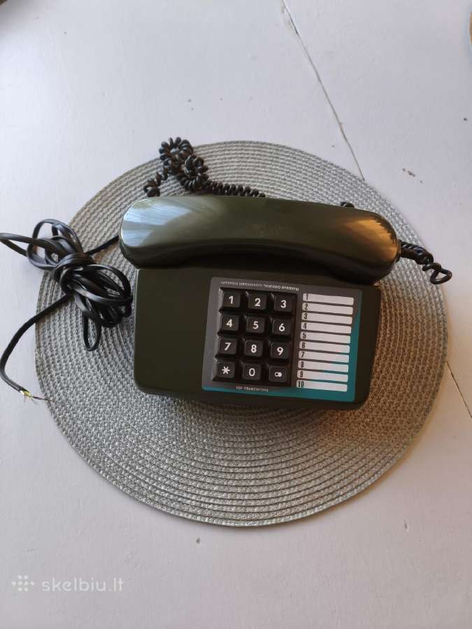 Vintažinis telefonas Vef - nuotraukos Nr. 2