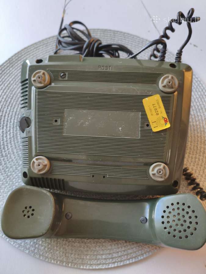 Vintažinis telefonas Vef - nuotraukos Nr. 5