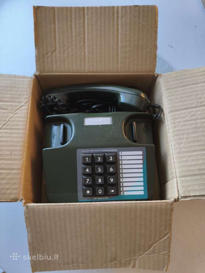 Vintažinis telefonas Vef - nuotraukos Nr. 6