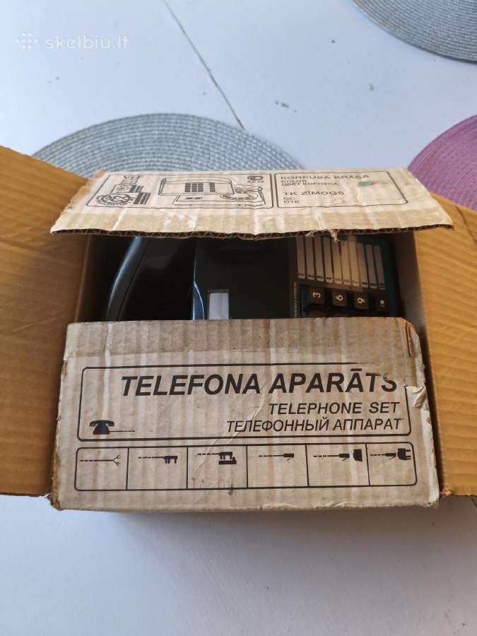 Vintažinis telefonas Vef - nuotraukos Nr. 7