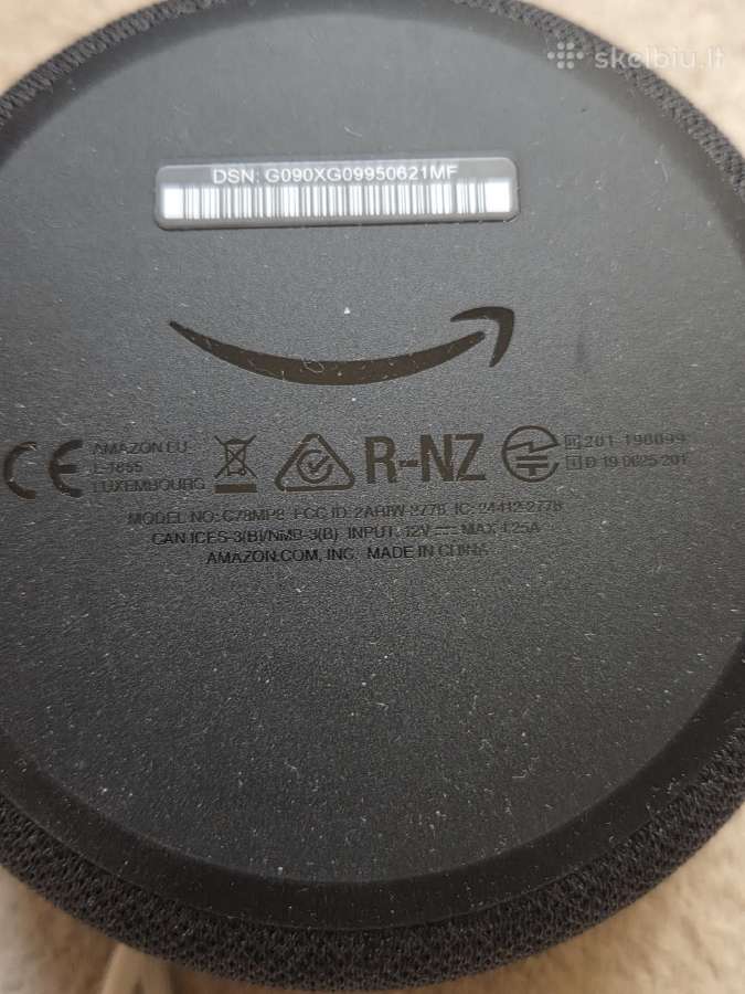 Amazon ECHO Dot (3rd Generation) Smart Home Assist - nuotraukos Nr. 6