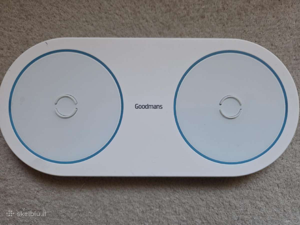 Goodmans Dual Wireless belaidė krovimo stotelė - nuotraukos Nr. 2