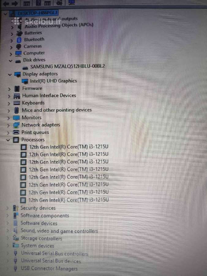 E14 Gen 4 14 Fhd Tn i3-1215u 8gb 512gb SSD 6% - nuotraukos Nr. 5