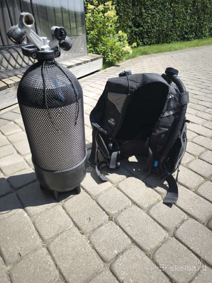 Beuchat Bcd (plūdrumo liemenė).12 l nardymo balio - nuotraukos Nr. 2