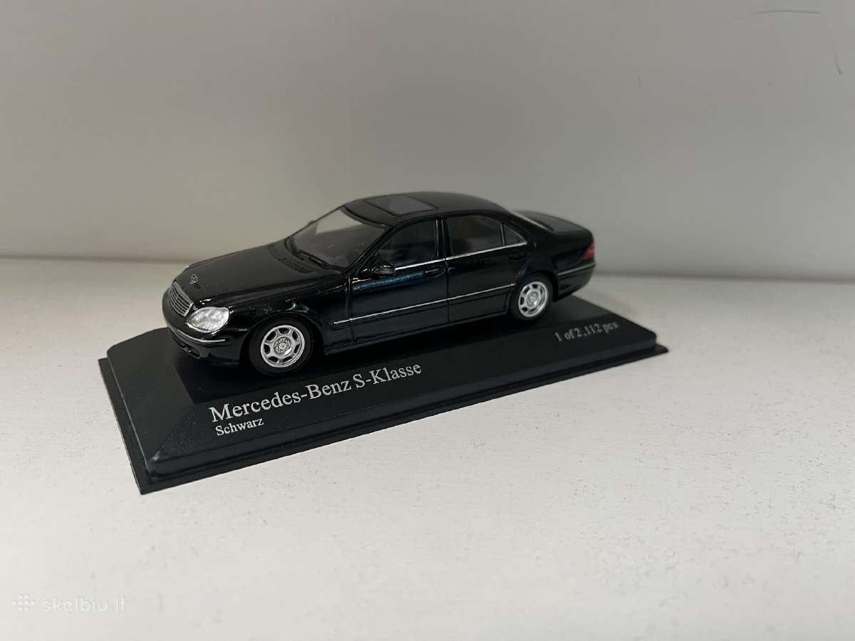 Kolekciniai modeliukai-mercedes Benz s class - nuotraukos Nr. 2