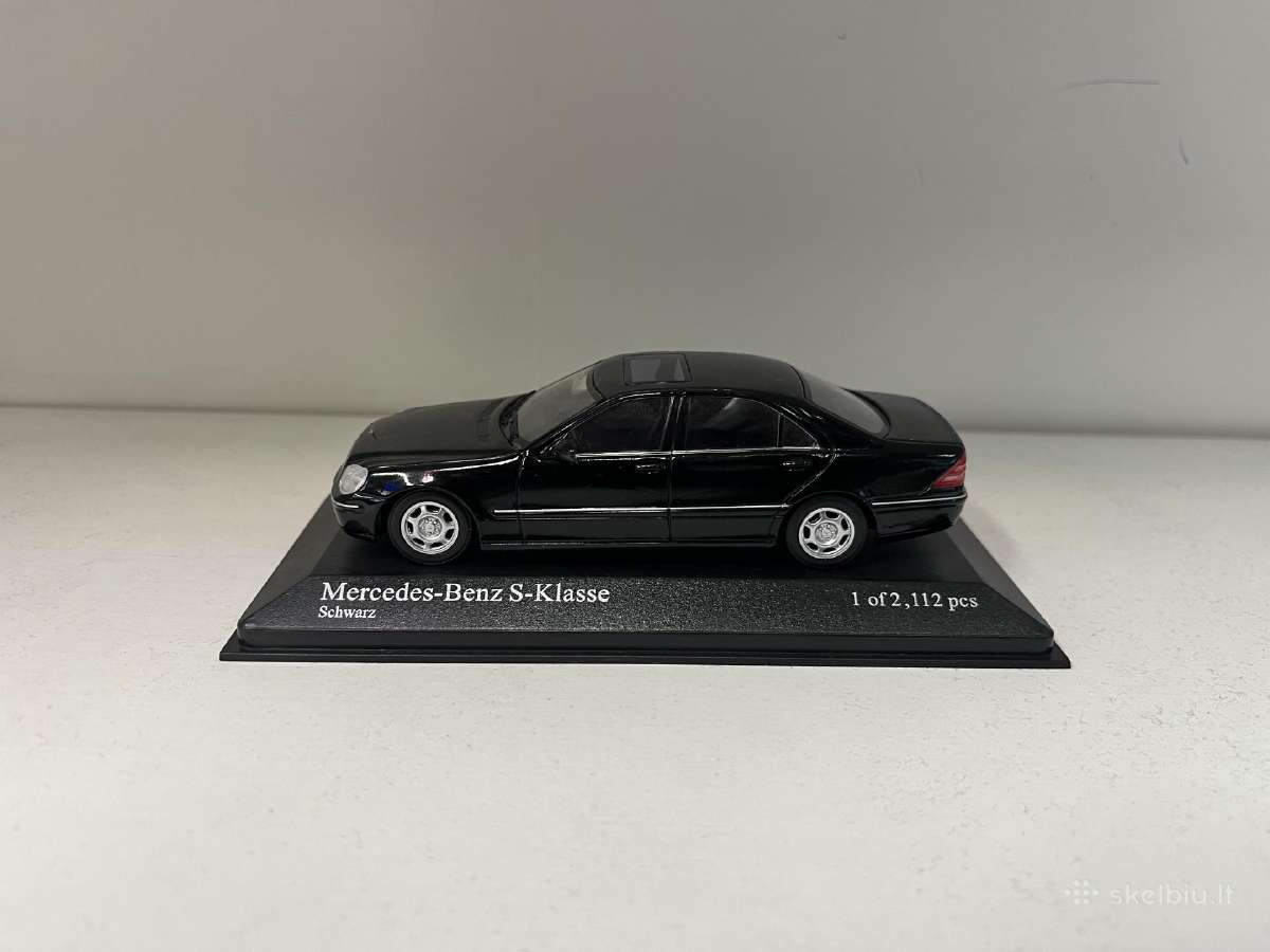 Kolekciniai modeliukai-mercedes Benz s class - nuotraukos Nr. 3