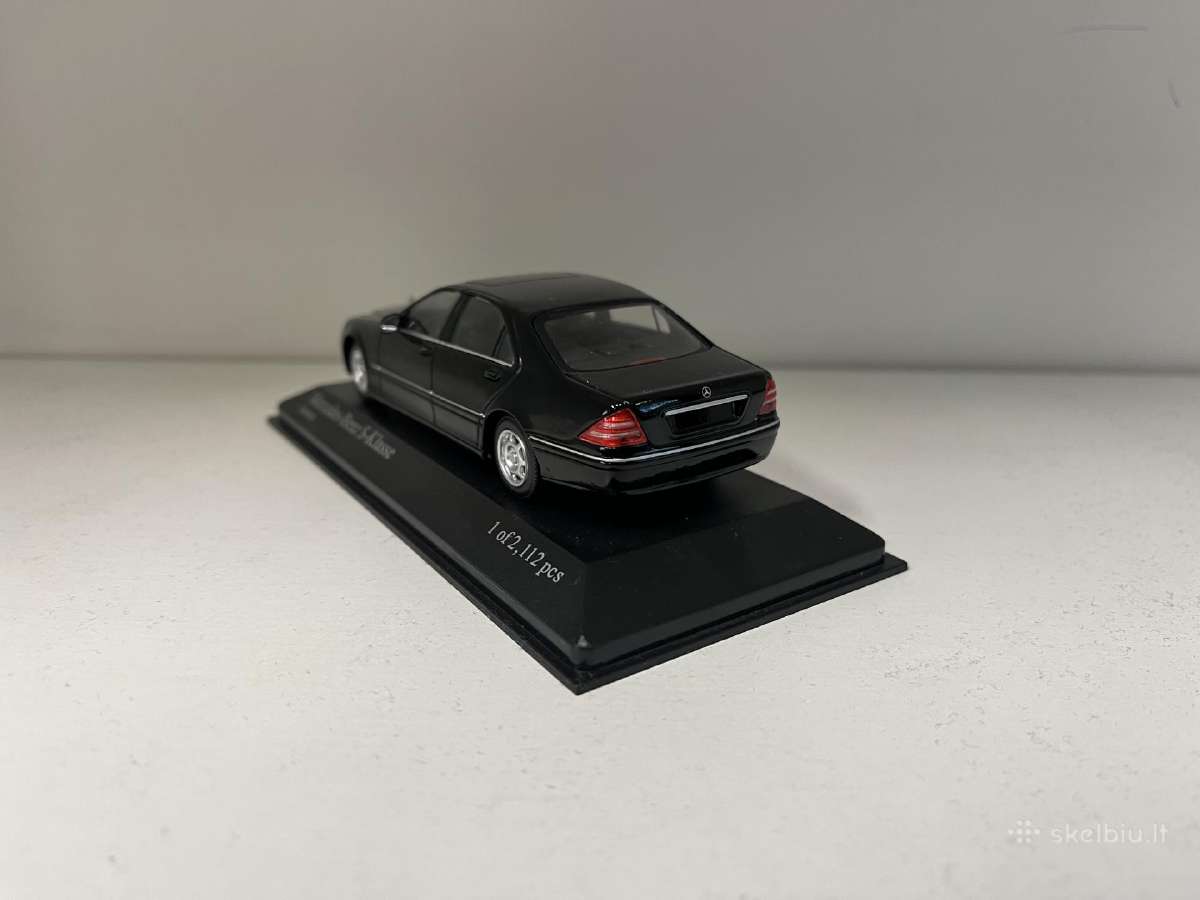 Kolekciniai modeliukai-mercedes Benz s class - nuotraukos Nr. 4