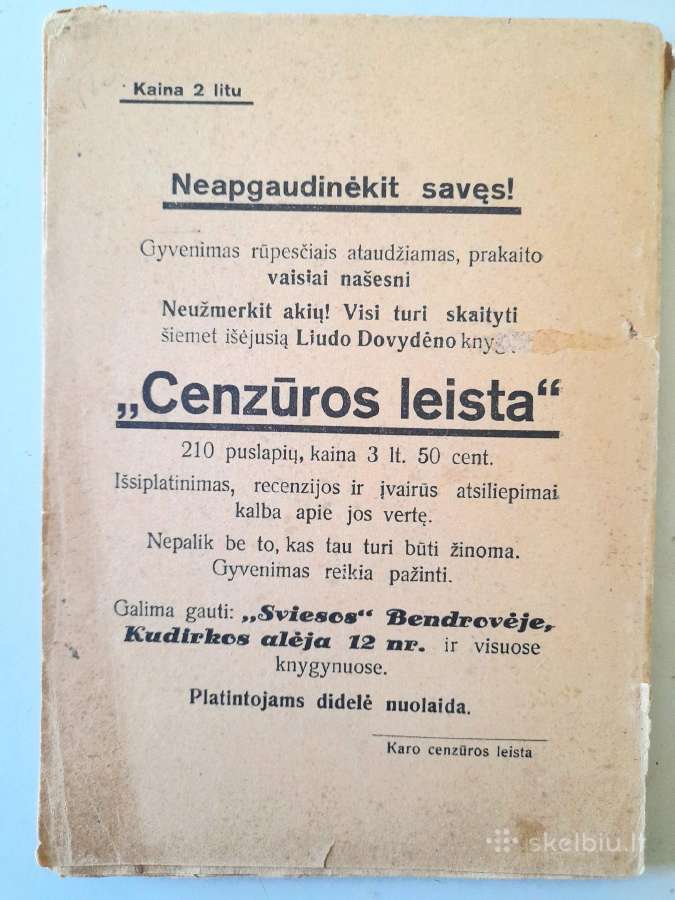 "Lytinio Gyvenimo Paslaptys mokslo šviesoje" 1931m - nuotraukos Nr. 3