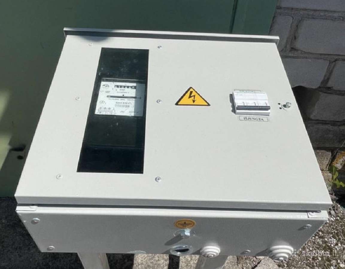 Įvadinis elektros apskaitos (įnass-4-2) skydelis - nuotraukos Nr. 7