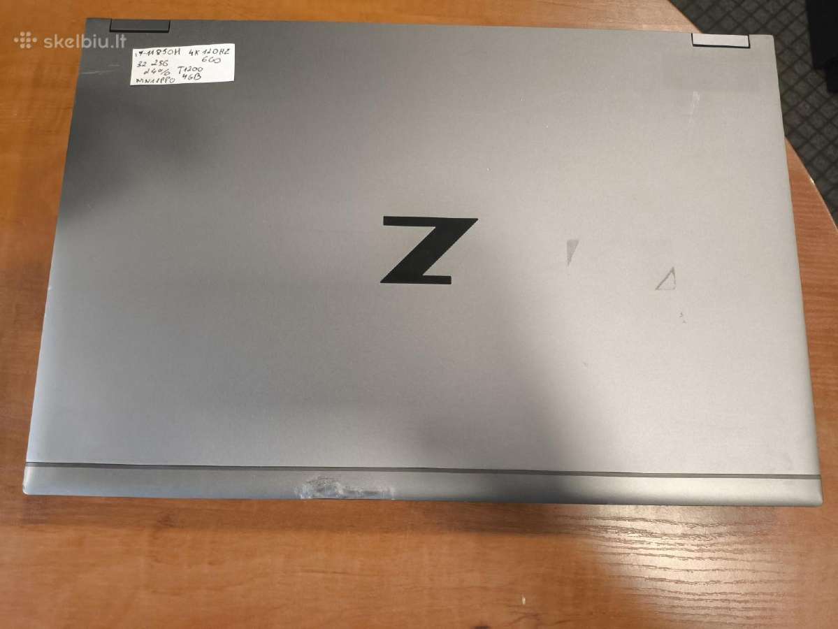 15.6 4k 120hz 600 Nit i7-11850h Quadro T1200 4gb - nuotraukos Nr. 3