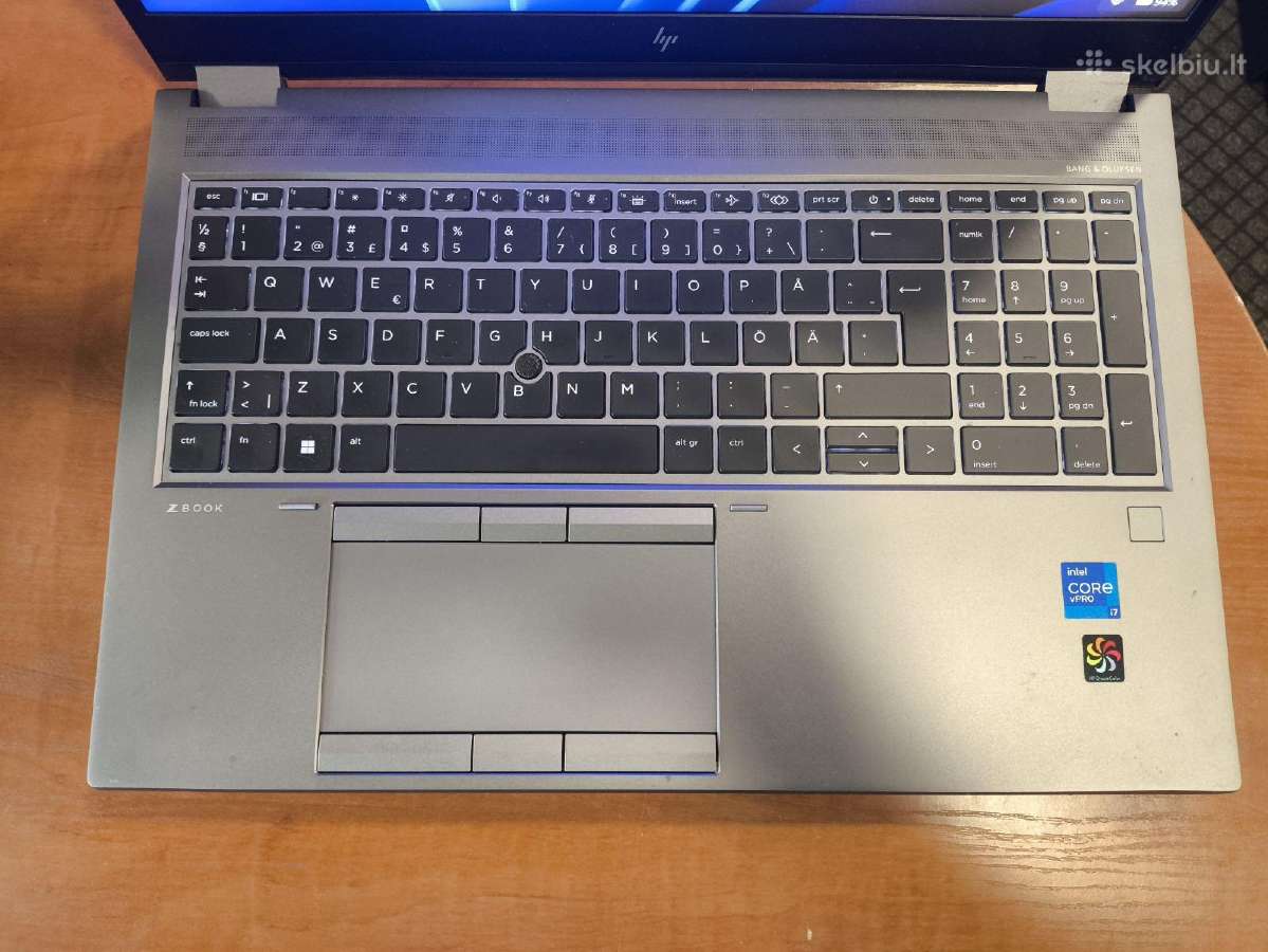 15.6 4k 120hz 600 Nit i7-11850h Quadro T1200 4gb - nuotraukos Nr. 2