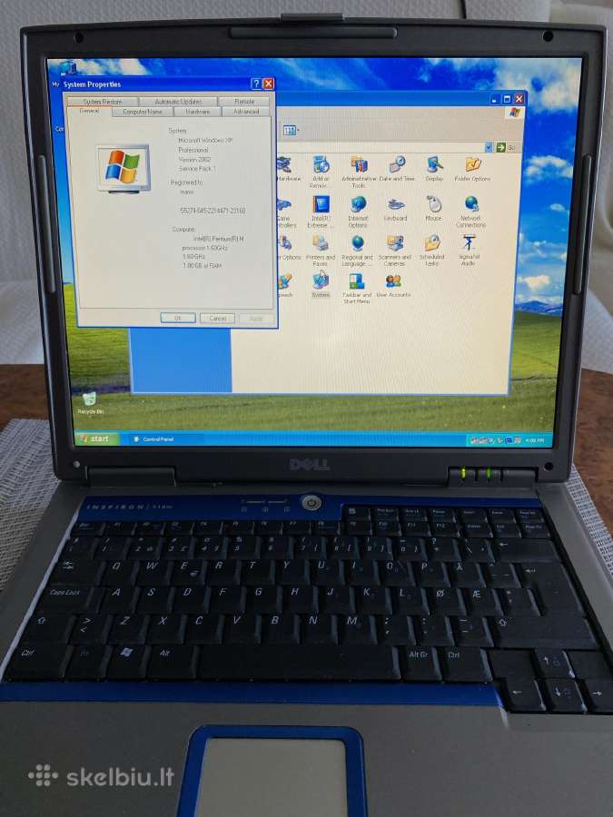 Dell inspiron 510m. - nuotraukos Nr. 7