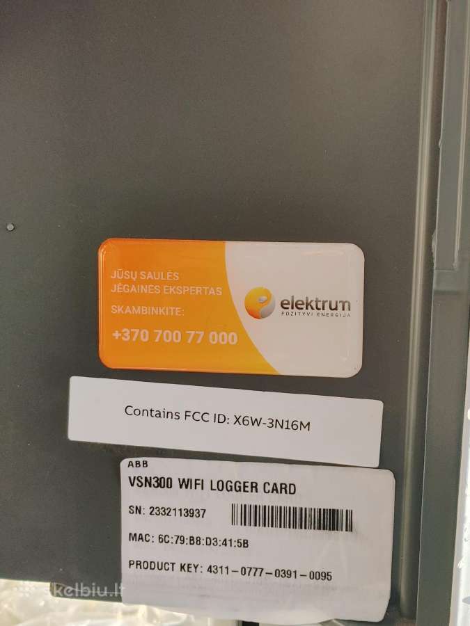 Parduodu 2 inverterius saulės elektrinei po 5 kw - nuotraukos Nr. 3
