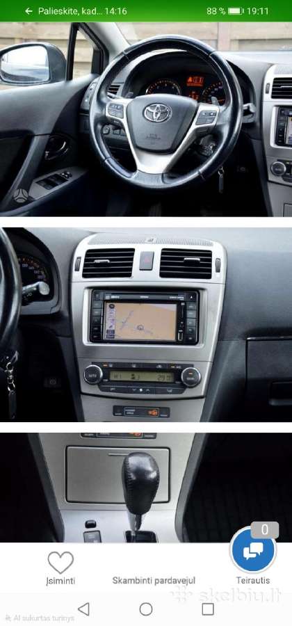 Toyota Avensis T27 - nuotraukos Nr. 5