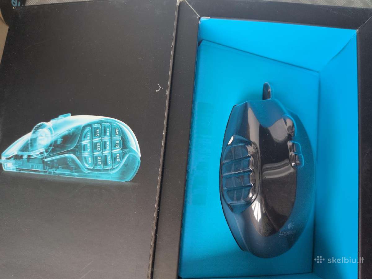 Kompiuterio pelė logitech G600 - nuotraukos Nr. 2