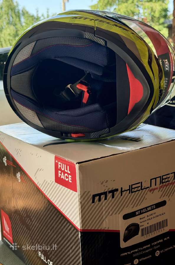 Mt Helmets Blade šalmas, full face. - nuotraukos Nr. 6
