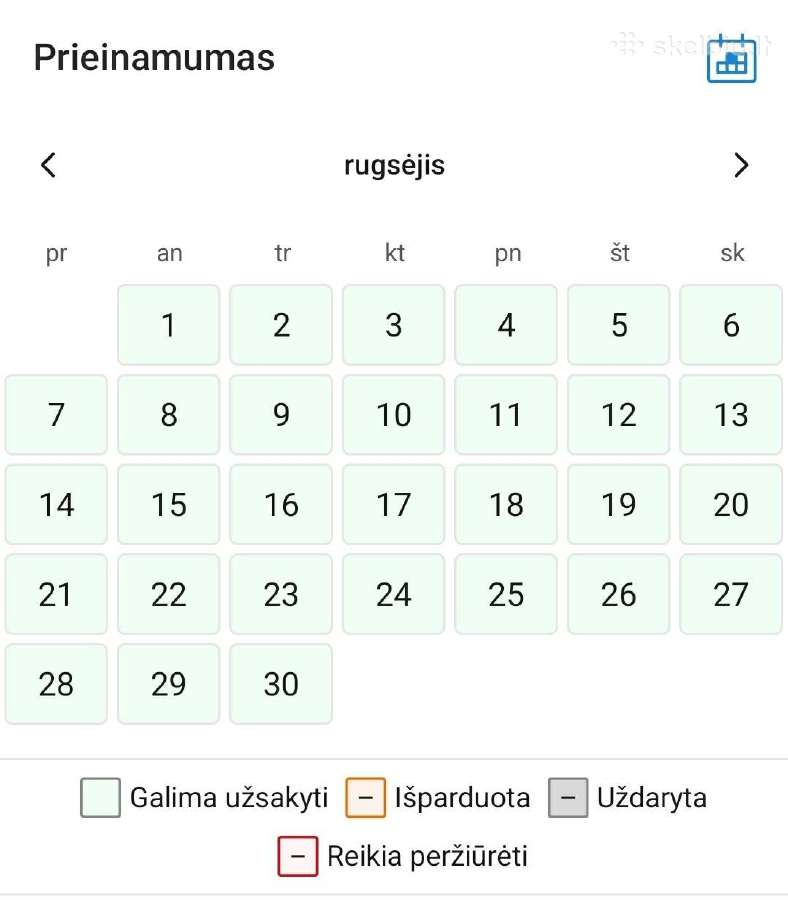 Apartamentai su privačiu baseinu Vydmantuose - nuotraukos Nr. 35