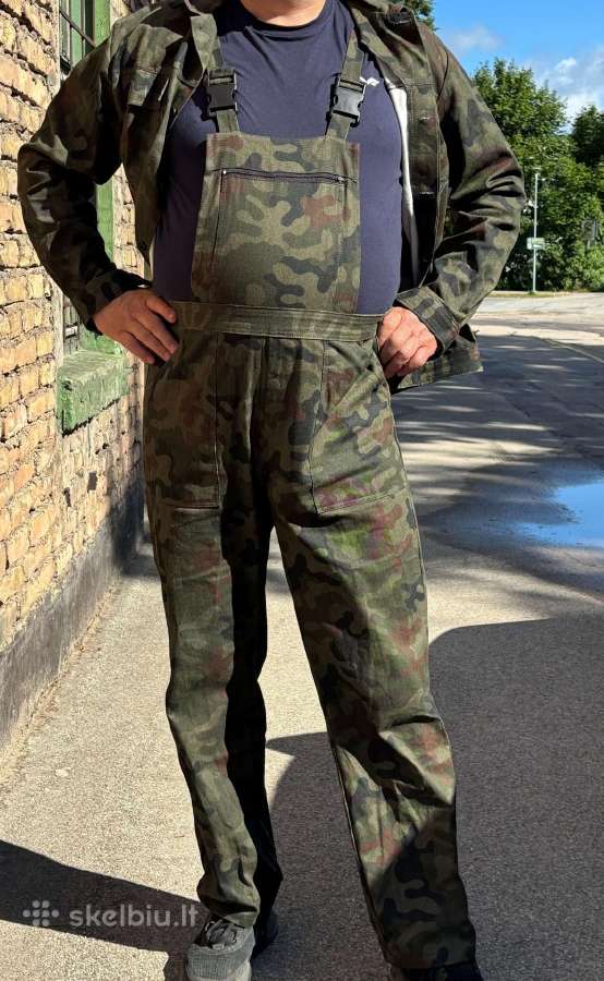 Sara Workwear kamufliažinis puskombinezonis ir str - nuotraukos Nr. 3