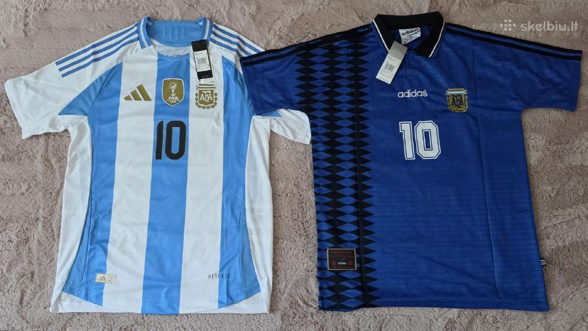 Messi Argentinos futbolo marškinėliai - nuotraukos Nr. 2