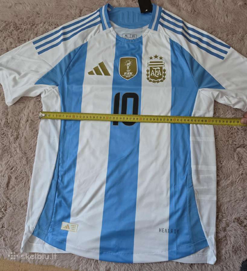 Messi Argentinos futbolo marškinėliai - nuotraukos Nr. 3