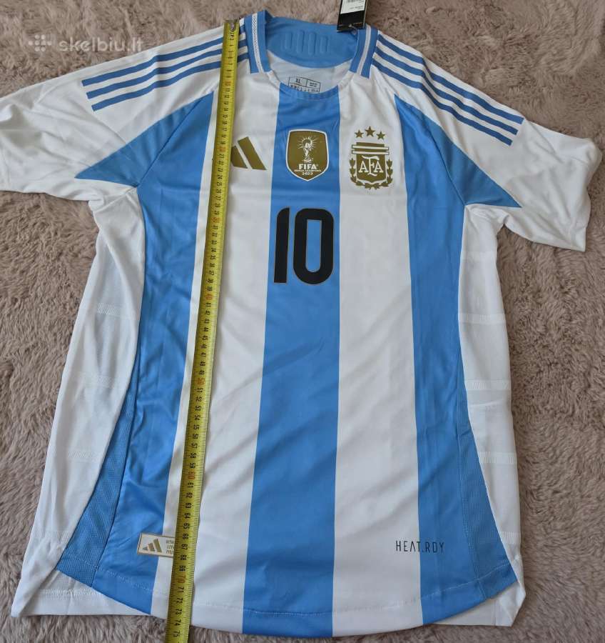 Messi Argentinos futbolo marškinėliai - nuotraukos Nr. 4