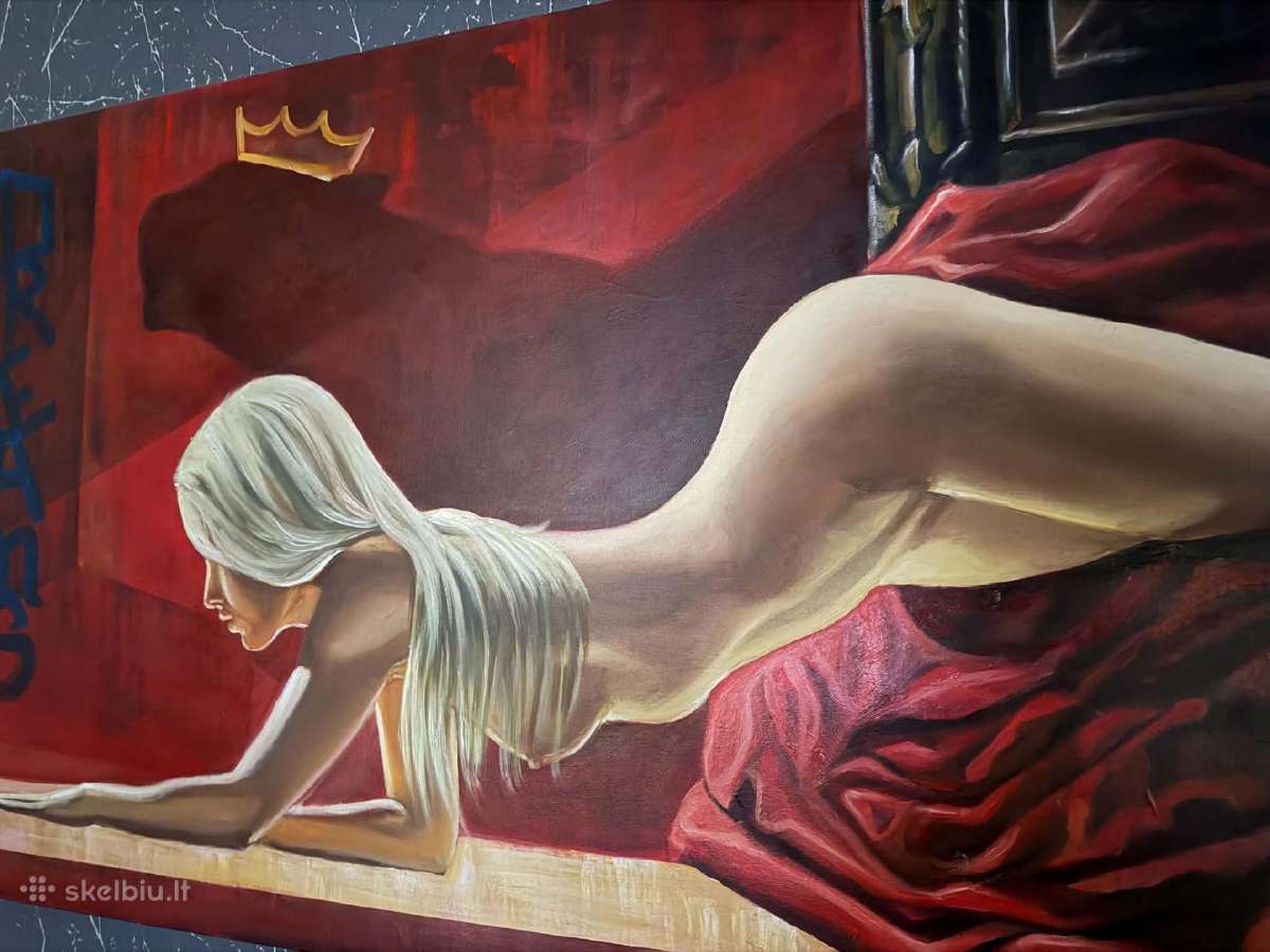 Mišri technika,drobė80x120cm - nuotraukos Nr. 2