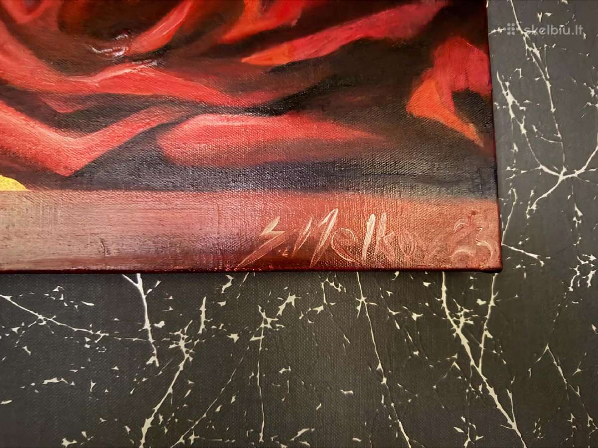 Mišri technika,drobė80x120cm - nuotraukos Nr. 3