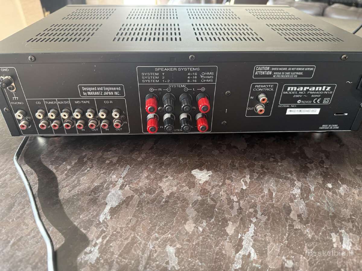 Marantz Stiprintuvas Pm 4400 - nuotraukos Nr. 2