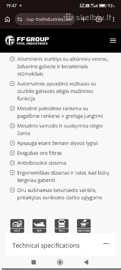 Aukšto slėgio plovykla - nuotraukos Nr. 5