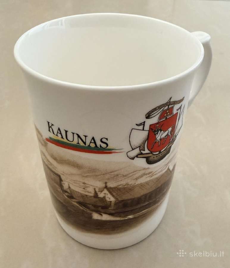 Porcelianinis Kauno suvenyrų komplektas dėžutėse - nuotraukos Nr. 8
