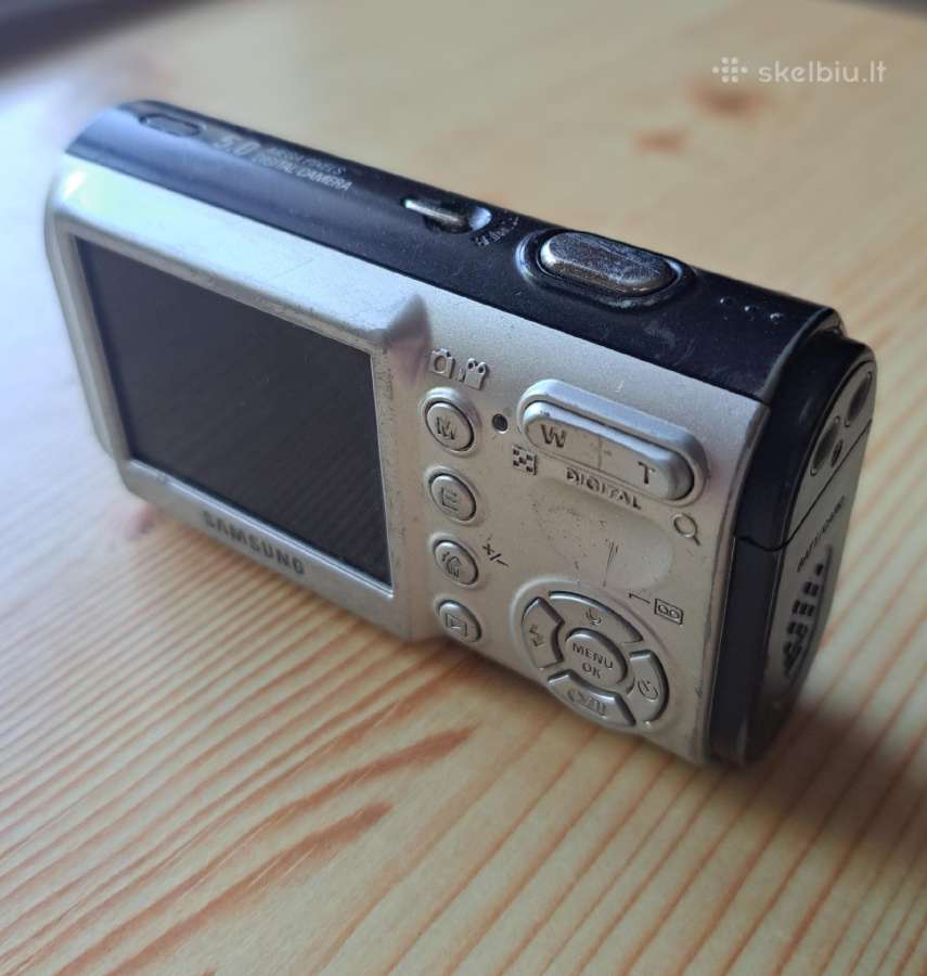 Retro Y2k fotoaparatas Samsung Digimax A503 - nuotraukos Nr. 2